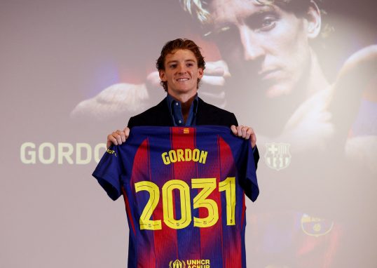 Barcelona sign England winger Anthony Gordon from Newcastle