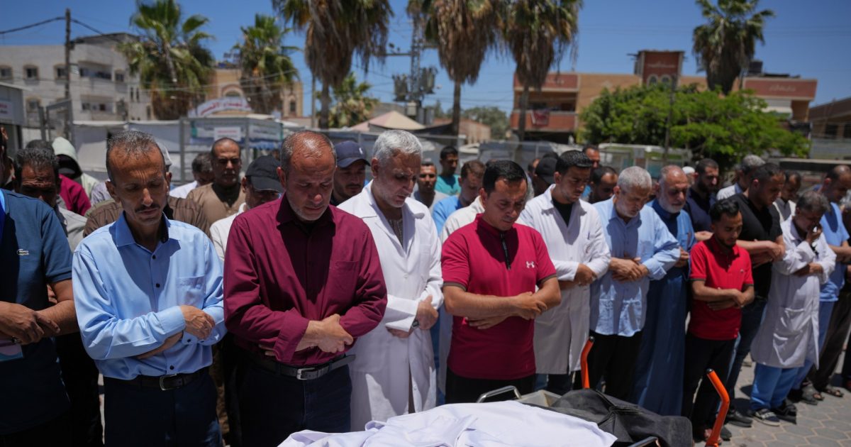 Two killed, including Palestinian doctor, in Israeli attacks on Gaza