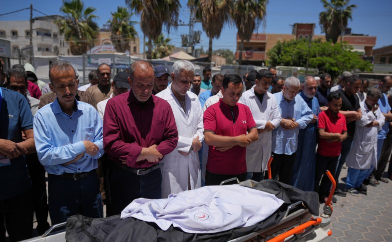 Two killed, including Palestinian doctor, in Israeli attacks on Gaza