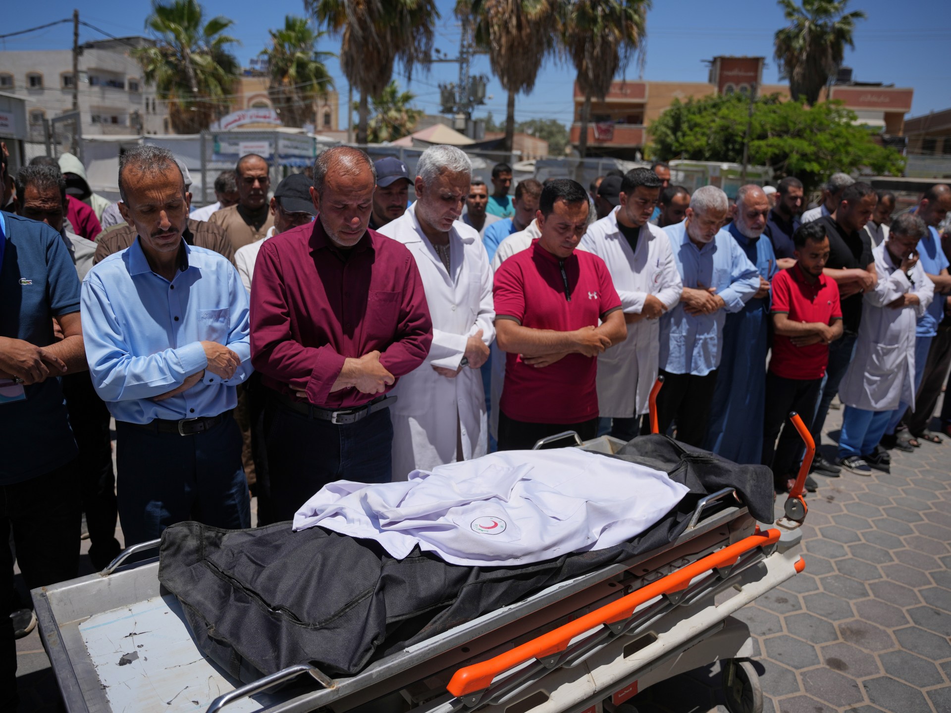 Two killed, including Palestinian doctor, in Israeli attacks on Gaza