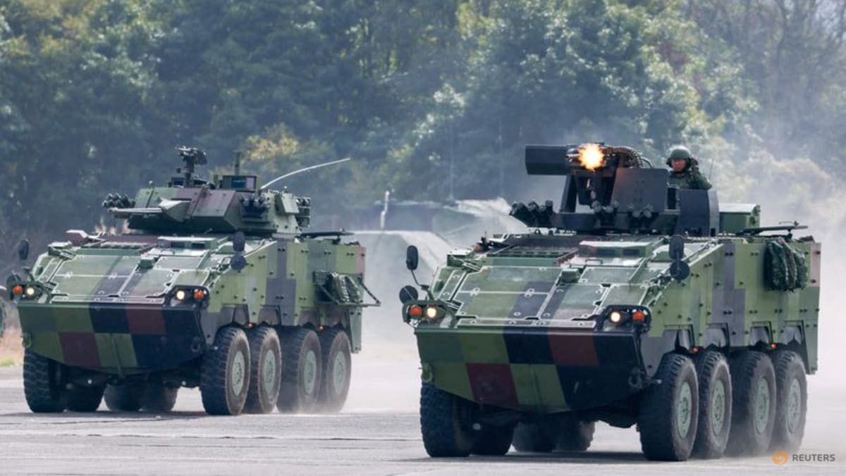 Hundreds rally in Taipei for defence spending after parliament cuts funds