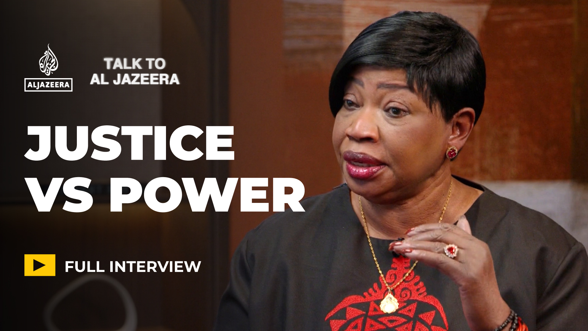 Fatou Bensouda on Israeli threats against her and the ICC