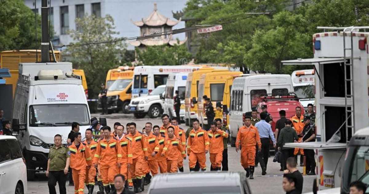 Rescuers search for two still missing after China mine blast kills 82