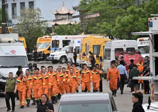 Rescuers search for two still missing after China mine blast kills 82