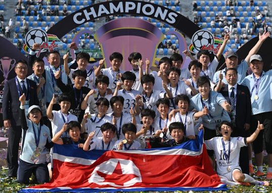 North Korean women crowned Asian club champions in South