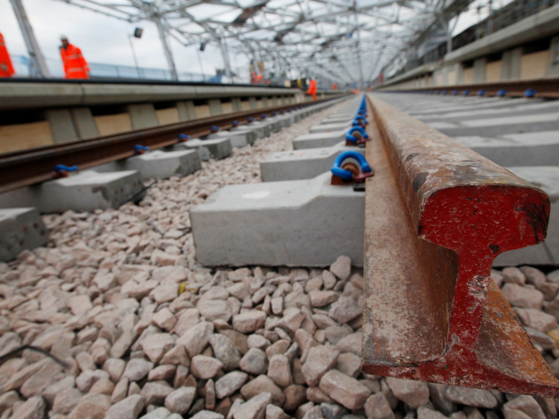 One person killed, several injured as two trains collide north of London